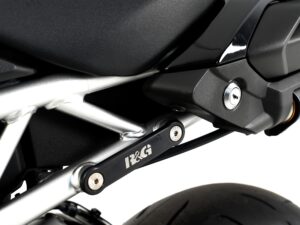 Rear Foot Rest Blanking Plates for Kawasaki ZX-25R ’20- & Suzuki GSX-S1000 GT ’22-, Suzuki GSX-S 10000 GX ’24- (Pair)