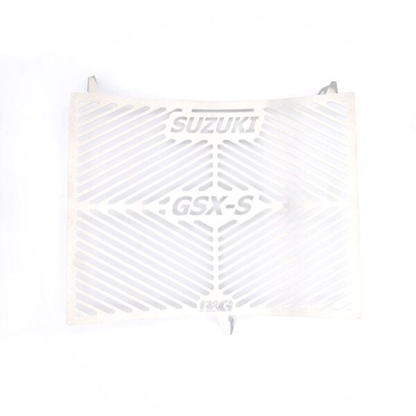 Branded Radiator Guard for Suzuki Katana ’19- / GS & GSX-S 950 ’21- / GSX-S 1000 ’15- / 1000 ABS / 1000FA ’15- / & GSX-S1000 GT ’22-