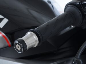 Bar End Sliders for the Suzuki GSX-R600, GSX-R750 and GSX-R1000, GSX-S1000, SV650, SV650X and Gladius 650 models.