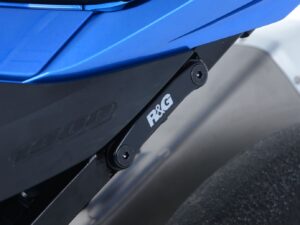 Rear Foot Rest Blanking Plate for Kawasaki Ninja 250 ’17, Ninja 300, Z250 ’13-’18 and Suzuki GSX-R1000 / GSX-R1000R ’17- ’24 models
