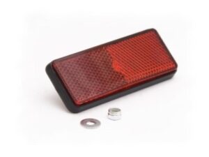 Rectangular Licence Plate Reflector