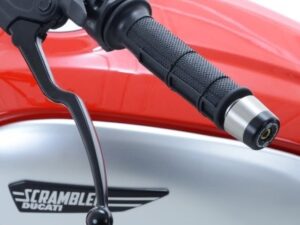 Bar End Sliders for Ducati Scrambler (800) ’15-, Urban Enduro ’15-’17, Desert Sled ’18-, Ducati Scrambler Street Classic ’18- & Suzuki V-Strom 1050 ’20-