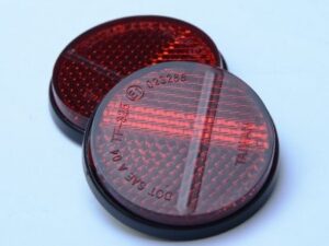 Licence Plate Reflector 4cm E-Marked