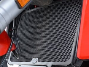Radiator Guard for the Ducati Multistrada V2(S) ’22- ’24, Ducati Multistrada 1200/S ’15-, Pikes Peak ’16- & Multistrada 1260, 1260S, 1260 D-Air & 1260 Pikes Peak ’18- models.