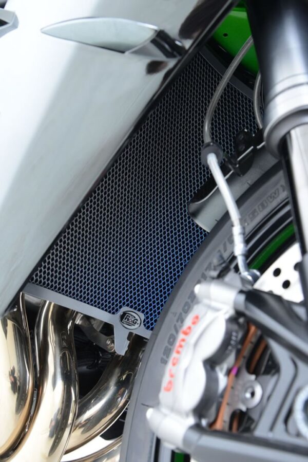 Titanium Radiator Guard for BMW S1000RR ’10-’14 / S1000R and HP4